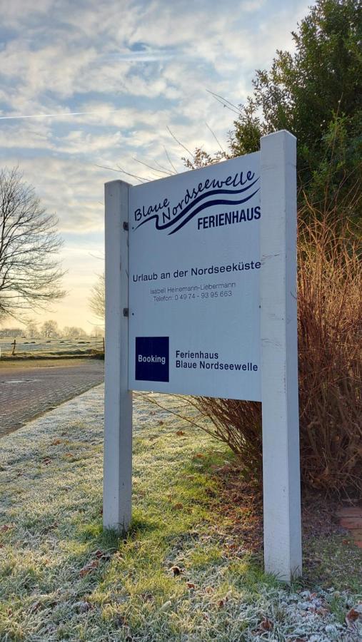 Ferienhaus Blaue Nordseewelle Villa Esens Exterior photo